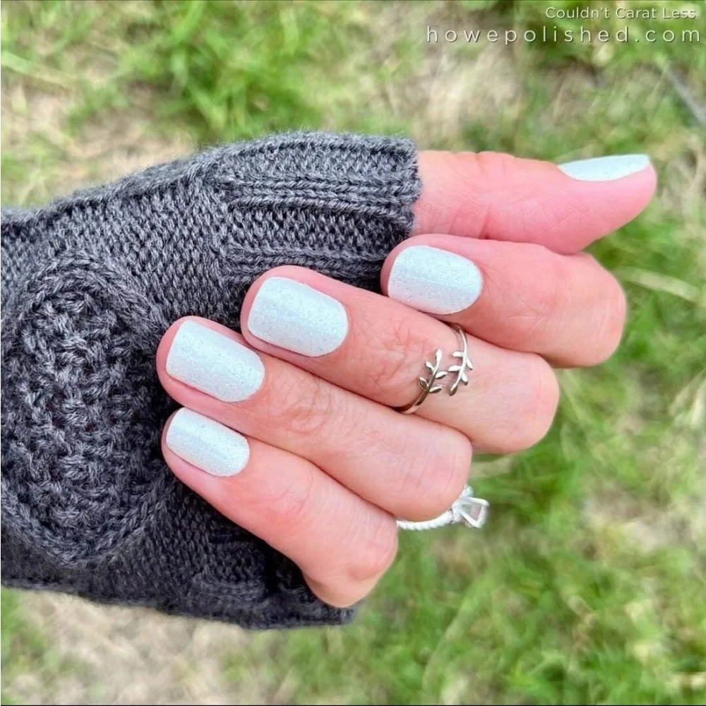 *Retired* Color Street: Couldn’t Carat Less | White Glitter Party Winter Sparkle - Picture 1 of 16